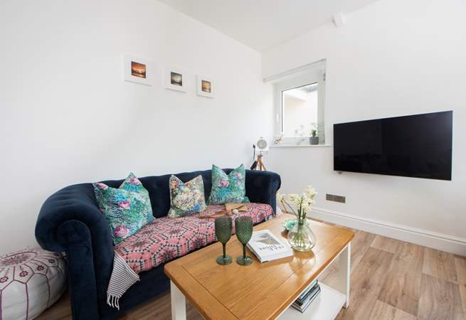 Curl up on the sofa with a good book after a day exploring The Headland.