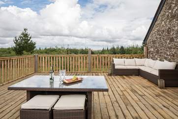 This outside area is extremely special and with plenty of seating provided it is easy to enjoy this area in comfort.