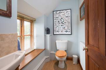 The first floor WC.