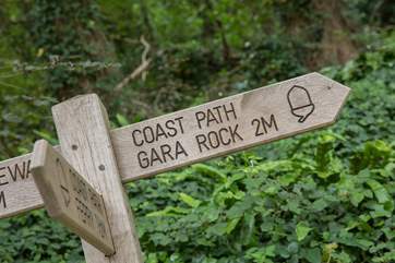 The coastal path is such a delightful walk in all directions.