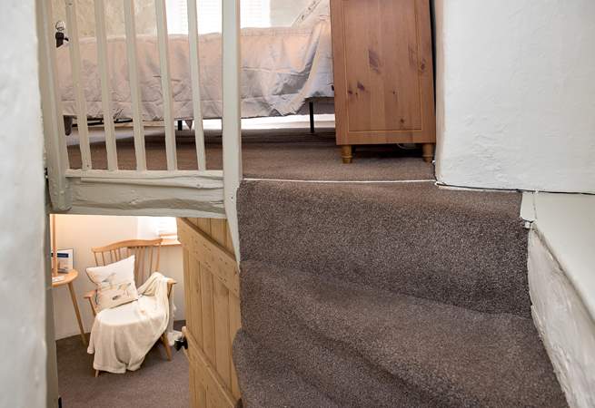 Corner Cottage dates back to the 17th century so the stairs are steep and uneven -  please take care.