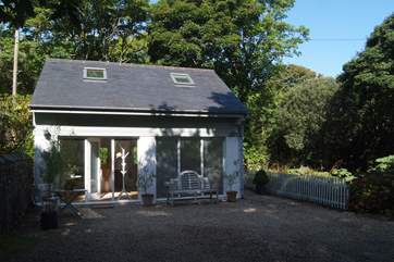 The peaceful setting of The Little House.