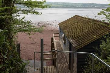 Please take extra care when venturing down the steps.