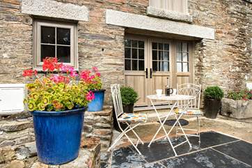 Enjoy a cream tea or sundowners on the terrace.
