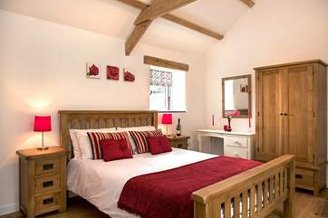The beautiful bedroom.