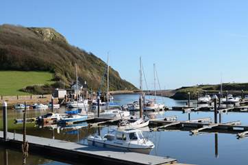 Axmouth on the stunning Jurassic Coast is a great place for a gentle stroll.