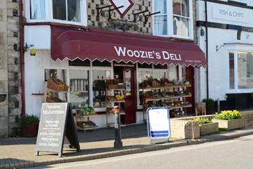 A favourite village store, with an array of delicious holiday treats.