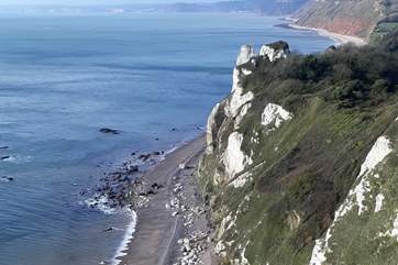 The South West Coastal path takes in these dramatic views. It is simply breathtaking