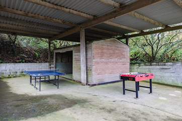 The shared games area.