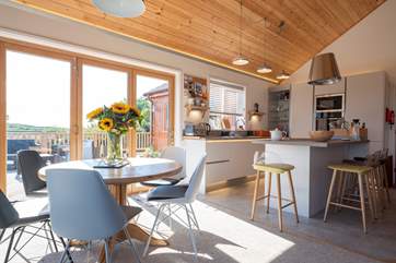The sociable dining-area.