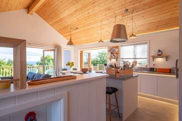 Another view of the kitchen.