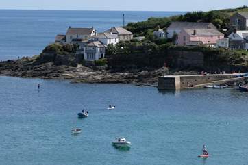 Portscatho, with a selection of shops and friendly pubs and cafe, is close by.