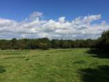 The property is surrounded by farmland.