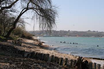Nearby Ducie beach is a great spot for swimming.