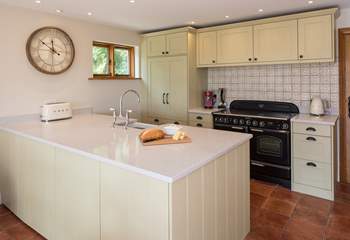 The fully equipped kitchen is completely state of the art, with no expense spared on equipment, gadgets and general facilities. Whipping up a feast will prove a pleasure in this gorgeous kitchen.