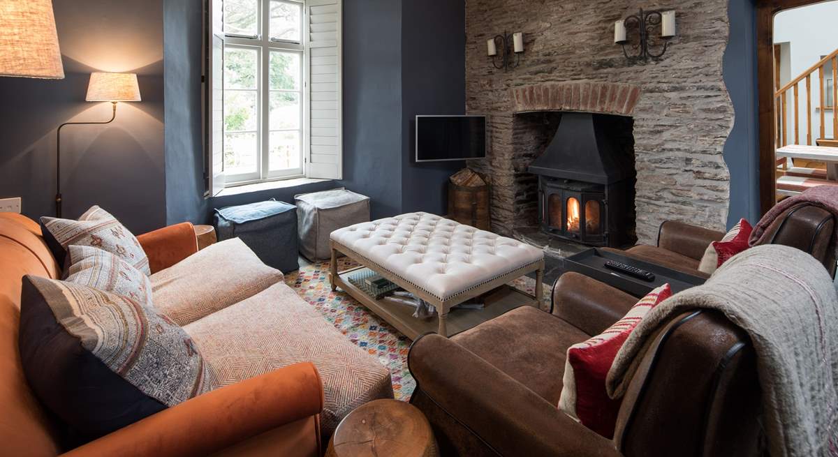 Complemented by a glorious wood-burner, this cosy room is perfect for snuggling up after a full day of fun and adventure.