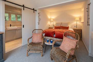 Bedroom four is dripping in luxury.