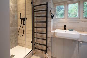 En suite shower room for Bedroom four.