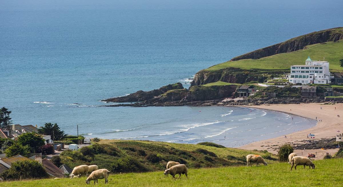 Walkers will love the miles of coast path.