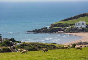 Walkers will love the miles of coast path.