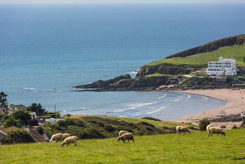 Walkers will love the miles of coast path.