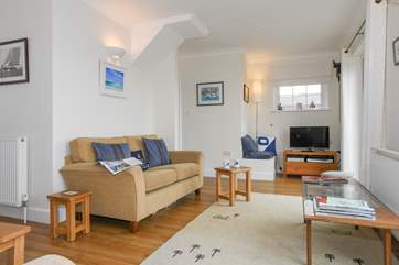 The first floor is open plan, making this a great place for a family holiday.