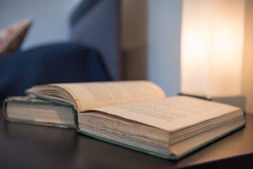 Relax with a good book.