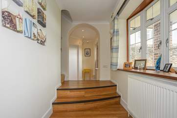 The house is 'upside down' to make the most of the sea views.