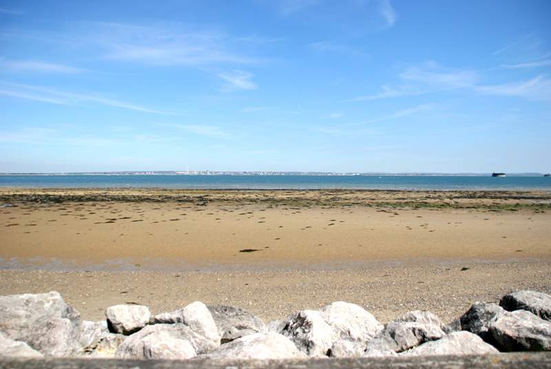 Ideal location with the beach just across the road from you!