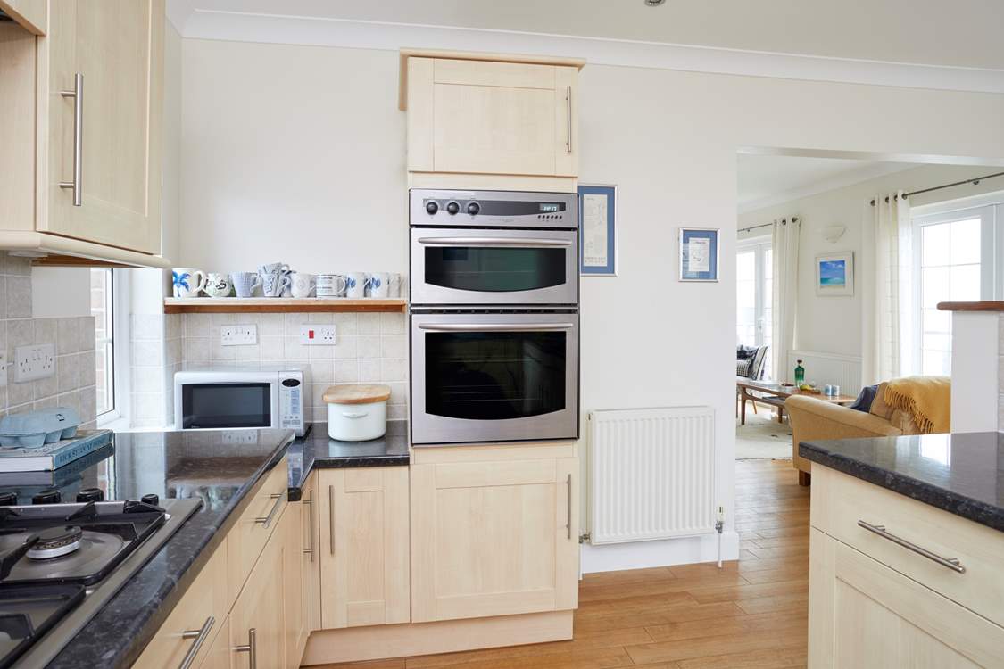The kitchen area has all the equipment you will need.