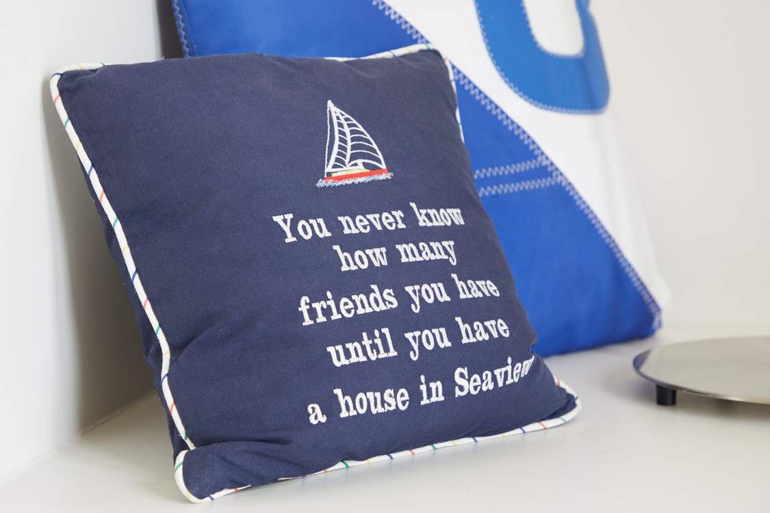 Lovely touches.