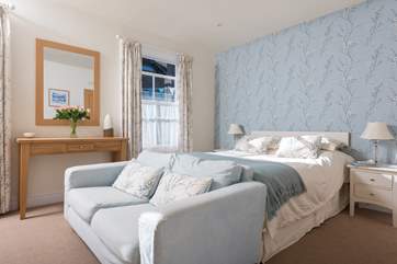 This pretty bedroom overlooks the pretty street in Flushing (bedroom 2).