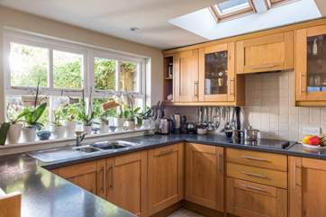 This kitchen has everything you could possibly need.