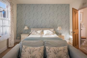 Each bedroom is lovely and light.