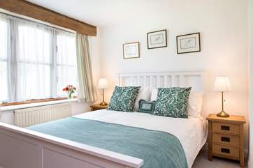 There are three lovely bedrooms.