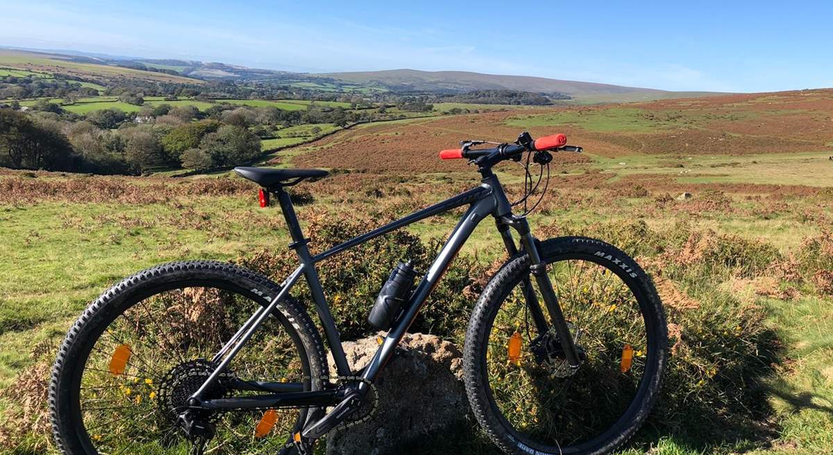 Beautiful Dartmoor is waiting to be discovered either by bike or on foot.