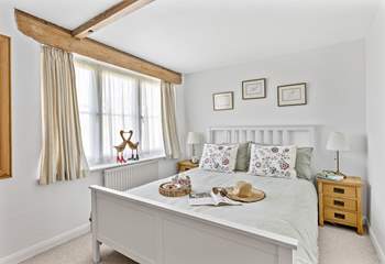 There are three lovely bedrooms.