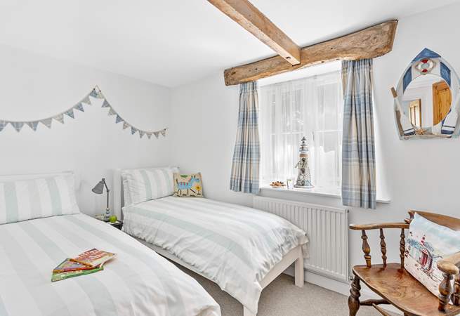 Bedroom 2 is across the landing from bedroom 1