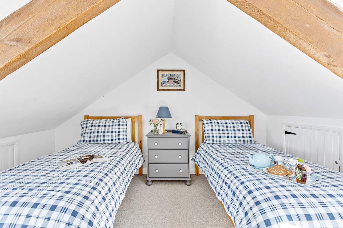 Bedroom 3 is at the top of the house.