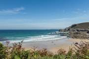 Trevaunance Cove is a very short walk away.
