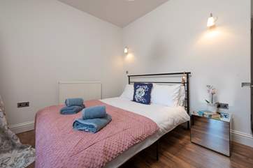 There are four stylish bedrooms.