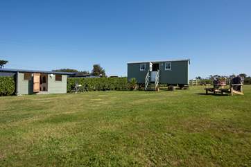 The meadow really is very spacious.