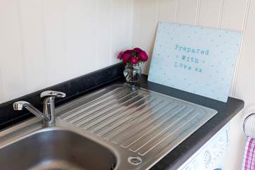 Blackberry Jack's Wagon and cabin have certainly been prepared with love to make your glamping holiday the best it can be.
