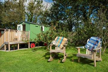 This is a great base for exploring the north coast of Cornwall - if you can pull yourself away from the orchard.