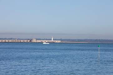 Why not book a table at The Water Front, a beautifully located restaurant which overlooks Hurst Castle. The views here are just breathtaking.