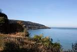Just a short distance away you will find these wonderful views over Totland Bay.
