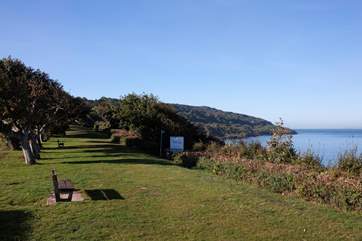 Take a seat and watch the boats sail by or read a good book - House of Logs offers a book exchange for their guests.