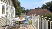 The balcony where you can sit back and enjoy the peaceful setting.