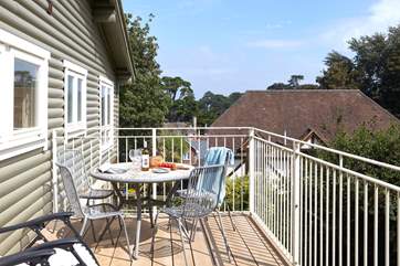The balcony where you can sit back and enjoy the peaceful setting.