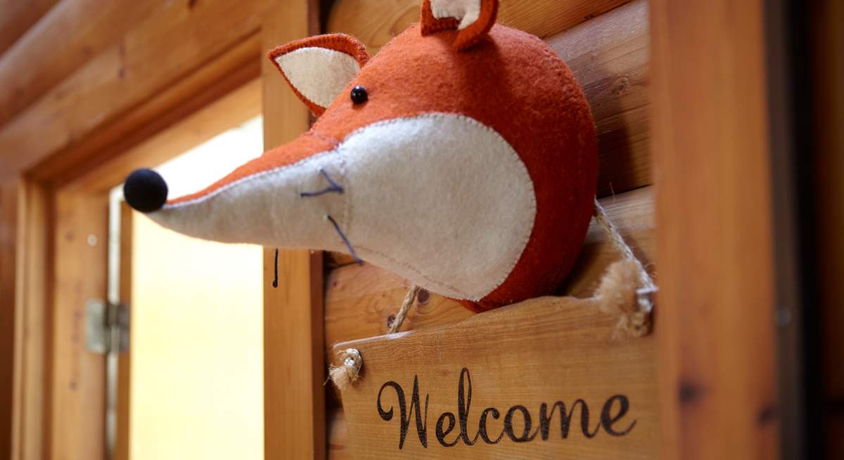 Look out for our friendly fox.